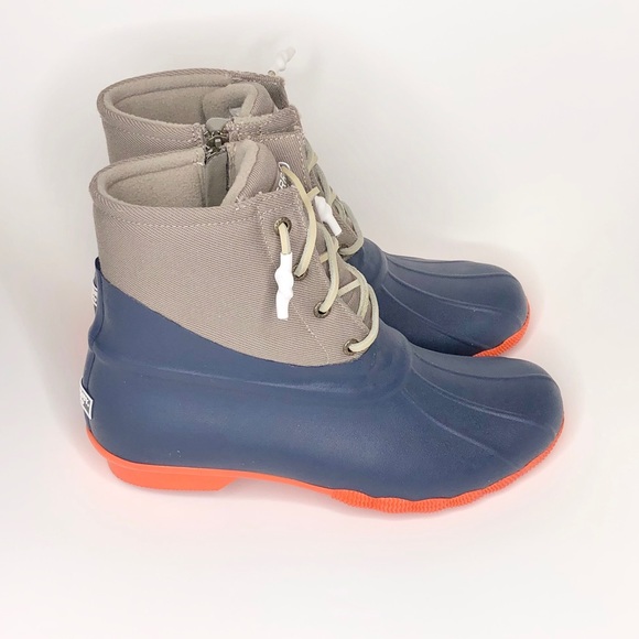 Sperry Shoes - New Sperry saltwater rubber boots women’s 11